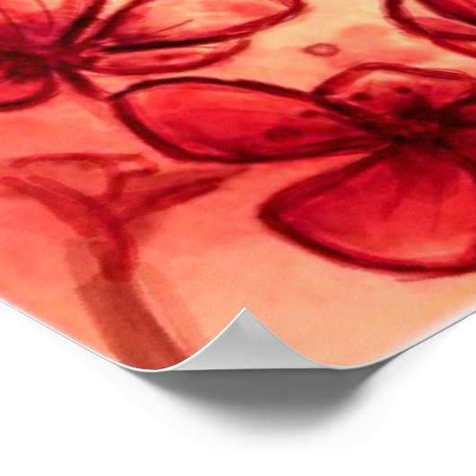 紅花踊り ポスター (角)