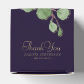 紅花 |濃い紫とピンクのバラのフローラ フェイバーボックス (上部)