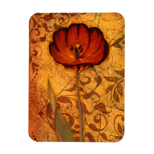 紅花I マグネット (縦)