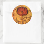 紅花I ラウンドシール (バッグ)