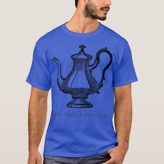 紅茶こぼし Tシャツ (正面)