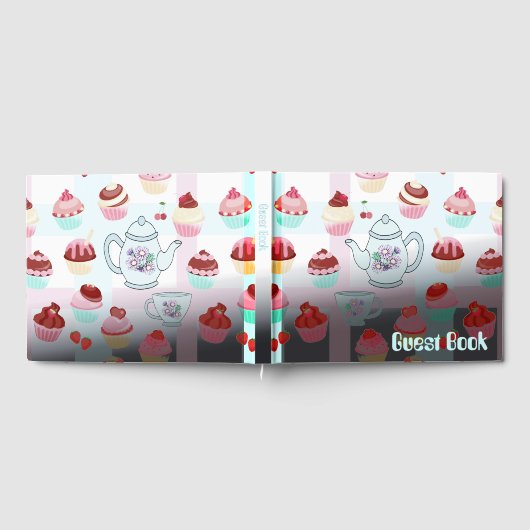 紅茶とカップケーキ ゲストブック (全面)