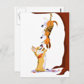 紅茶とクランプト ポストカード (正面/裏面)