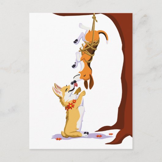 紅茶とクランプト ポストカード (正面)