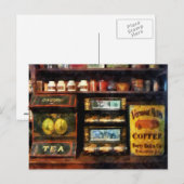 紅茶とコーヒー ポストカード (正面/裏面)