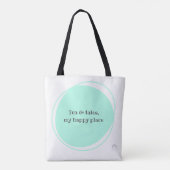 紅茶とテイルズ1バッグ トートバッグ (裏面)