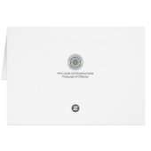 紅茶とハートクッキー|グリーティングカード (裏面横)