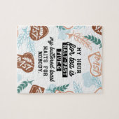 紅茶とバター入りトースト引用文 ジグソーパズル (横)