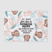 紅茶とバター入りトースト引用文 薄葉紙 (正面)