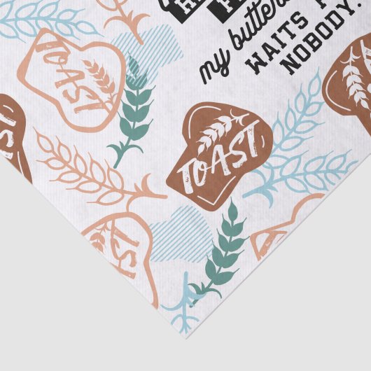 紅茶とバター入りトースト引用文 薄葉紙 (詳細)