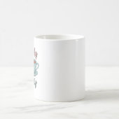紅茶と不安に支えられて マグカップ – お茶好きのための面白いギフト (中央)
