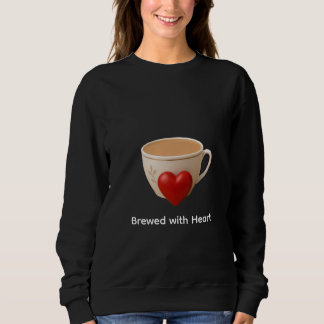 紅茶と愛のプリントTシャツ スウェットシャツ