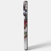 紅茶にリブを嗜む肉食のミーアキャット Case-Mate iPhoneケース (裏面 / 左)