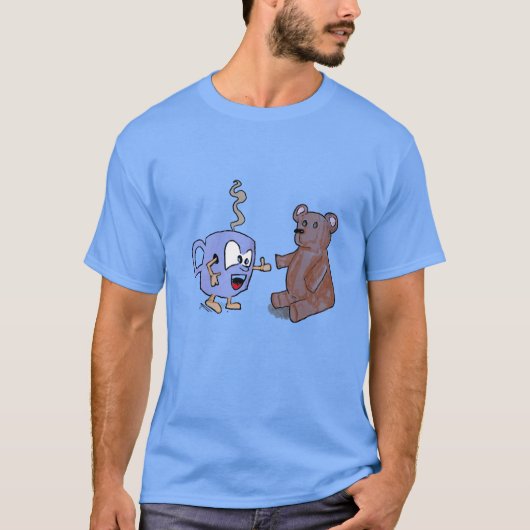 紅茶のカップ Tシャツ (正面)