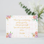 紅茶の子供の誕生日 サンキューカード (スタンド正面)