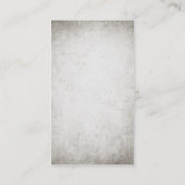 紅茶の欲しいポスター 名刺 (裏面)