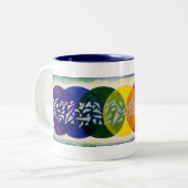 紅茶の段階 ツートーンマグカップ (正面左)