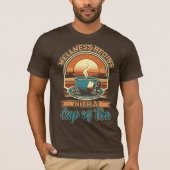 紅茶のTシャツ Tシャツ (正面)