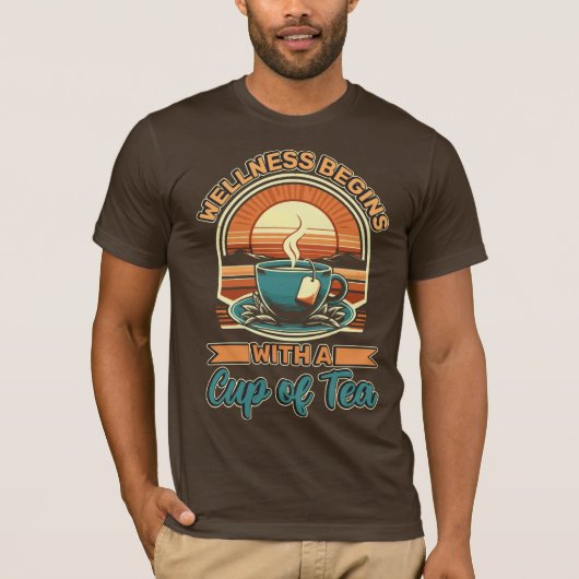 紅茶のTシャツ Tシャツ (正面)