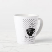 紅茶はすべての場面に合う解決策 カフェラテマグ (右アングル)