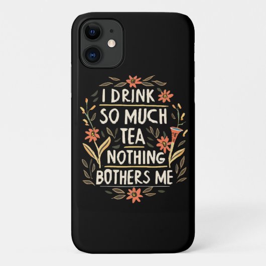 紅茶をたくさん飲むから何も気にしない Case-Mate iPhoneケース (裏面)