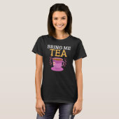 紅茶を持ってきて Tシャツ (正面フル)