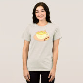 紅茶カップの中のカエル トライブレンドＴシャツ (正面全面)