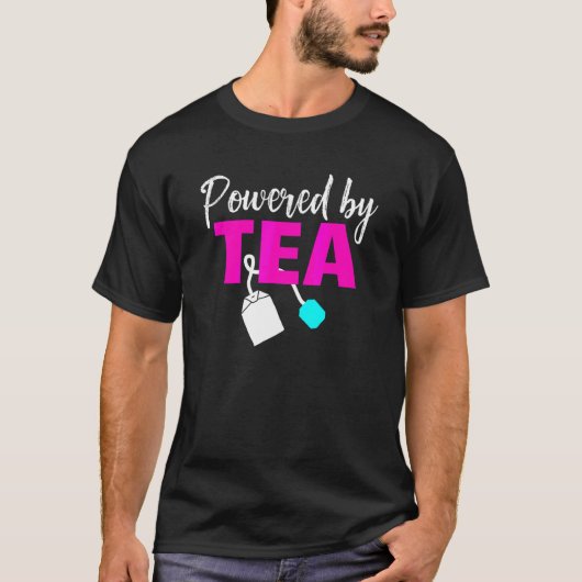紅茶グラフィックを搭載 Tシャツ (正面)