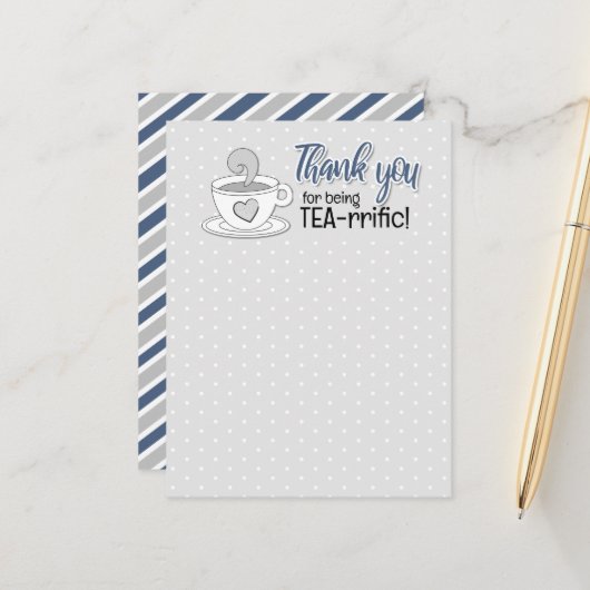 紅茶コーヒーショップのグッズ ポストカード (正面/裏面インサイチュ)