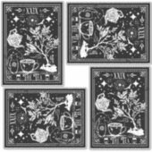 紅茶タロットカード シール (正面)