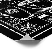 紅茶タロットカード ポスター (角)