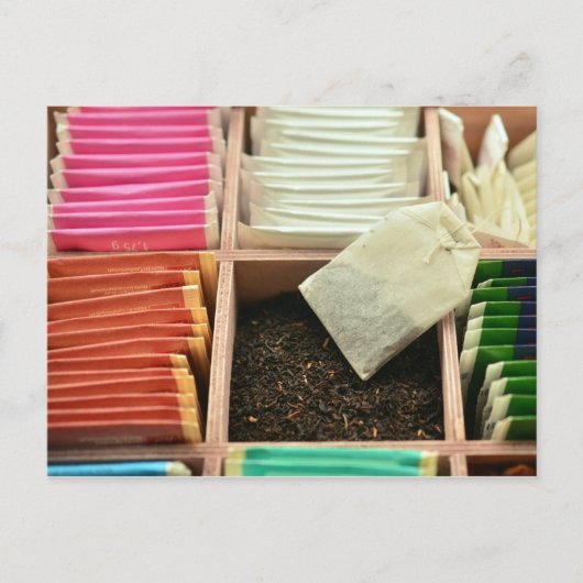 紅茶バッグカード ポストカード (正面)