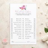 紅茶パーティーブライダルシャワー彼女はむしろゲームをする