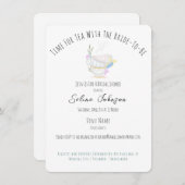 紅茶パーティーブライダルシャワー招待 シーズンカード (正面/裏面)