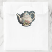 紅茶パーティーベビーシャワーシール ラウンドシール (バッグ)