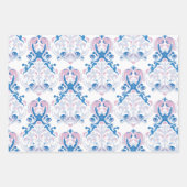 紅茶パーティーベビーシャワーベビーが醸造している ラッピングペーパーシート (正面3)