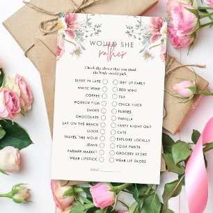 紅茶パーティー彼女はむしろブライダルシャワーゲーム