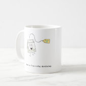 紅茶好きな人への誕生日プレゼント コーヒーマグカップ (正面左)