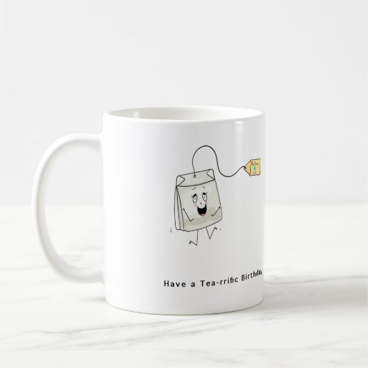 紅茶好きな人への誕生日プレゼント コーヒーマグカップ (左)