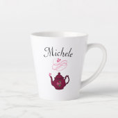 紅茶愛好家が定年 カフェラテマグ (右)