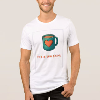 紅茶愛好家の名言Tシャツデザイン トライブレンドTシャツ
