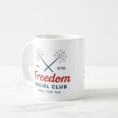 紅茶7月4日マグカップ コーヒーマグカップ (正面左)