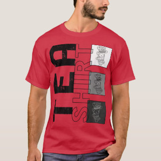 紅茶、ティーカップデザインティーアディクトパーティーアイディアモルニ Tシャツ