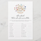 紅茶 ブライダル ワード スクランブル ゲーム (正面)