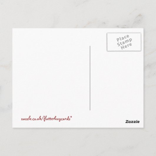 紅茶 ポストカード (裏面)