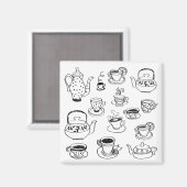 紅茶 マグネット (正面/裏面)
