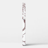 紅茶、菓子、クロワッサン、ヴィンテージ、手 Case-Mate iPhoneケース (裏面 / 左)