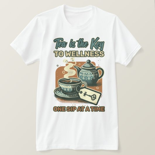 紅茶Tシャツ Tシャツ (デザイン正面)