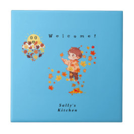 紅葉おもしろい タイル