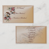 紅葉および2鳥のprofilecard_busines… 名刺 (正面/裏面)